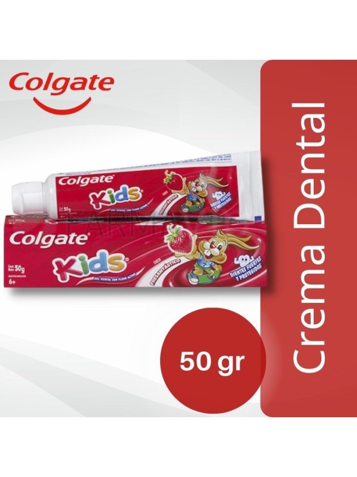 Comprar Crema Dental Colgate Kids Frutilla 50 gr + 6 años Mayorista al Mejor Precio!