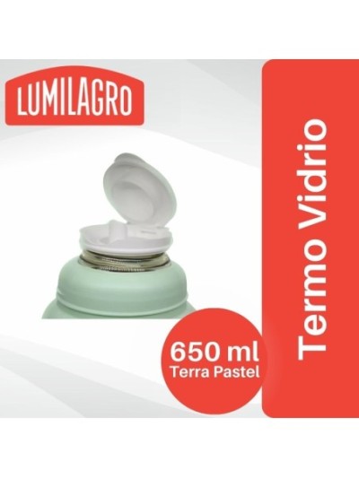 Comprar Termo Terra Pastel 650 ml Lumilagro Mayorista al Mejor Precio!