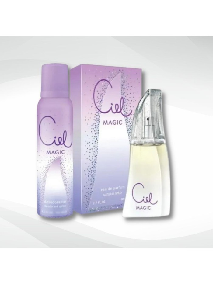 Comprar Colonia Ciel Magic 80 ml + Desoderante REGALO Mayorista al Mejor Precio!