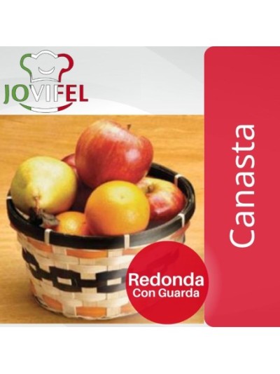 Comprar Jovifel Canasta Redonda Con Guarda Naranja Mayorista al Mejor Precio!