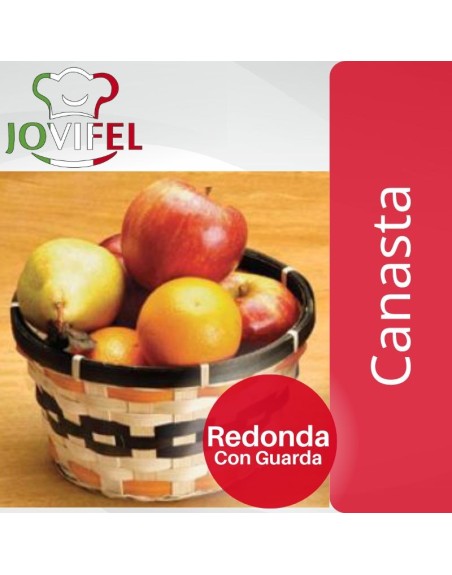 Comprar Jovifel Canasta Redonda Con Guarda Naranja Mayorista al Mejor Precio!