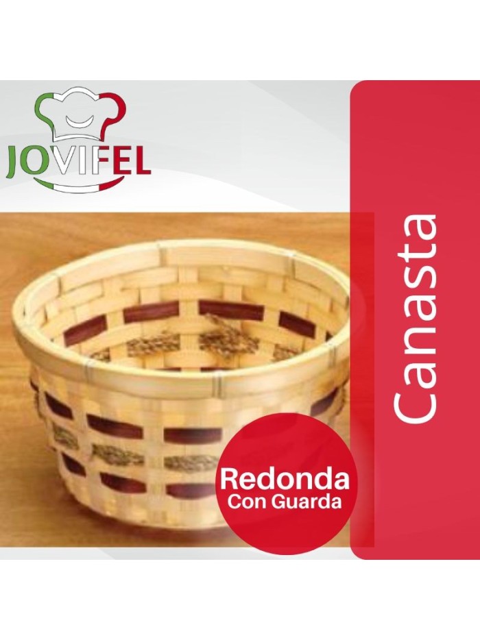 Comprar Jovifel Canasta Redonda Con Guarda Tipo Soga Mayorista al Mejor Precio!