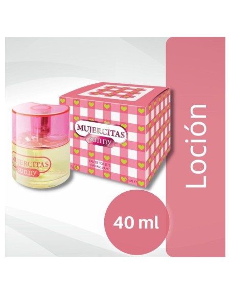 Comprar Locion Mujercitas Sunny 40 ml con vaporizador Mayorista al Mejor Precio!