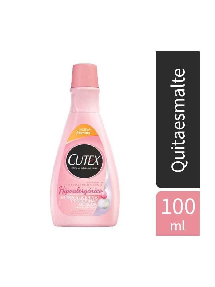 Comprar Cutex Hipoalergenico  X 100 ML         24 Mayorista al Mejor Precio!