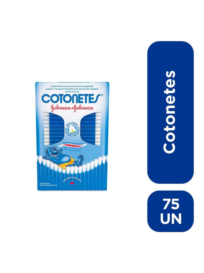 Cotonetes Johnson Flexibles 75 uds