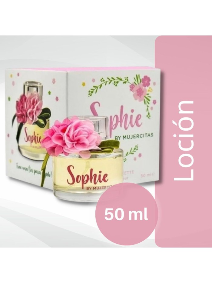 Comprar Locion Sophie  By Mujercitas 50 ml con vaporizador Mayorista al Mejor Precio!