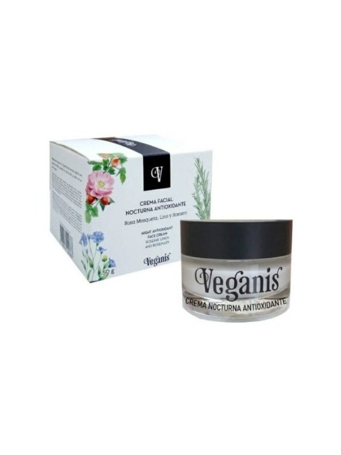 Comprar Veganis Crema Facial Nocturna Antioxidante 50 gr Mayorista al Mejor Precio!