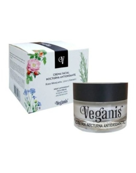 Comprar Veganis Crema Facial Nocturna Antioxidante 50 gr Mayorista al Mejor Precio!