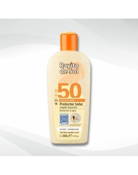 Comprar Rayito de Sol Protector Solar FS50 Crema 200 gr Mayorista al Mejor Precio!