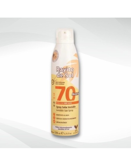 Comprar Rayito de Sol Protector Solar FS70 Spray 170 ml Mayorista al Mejor Precio!