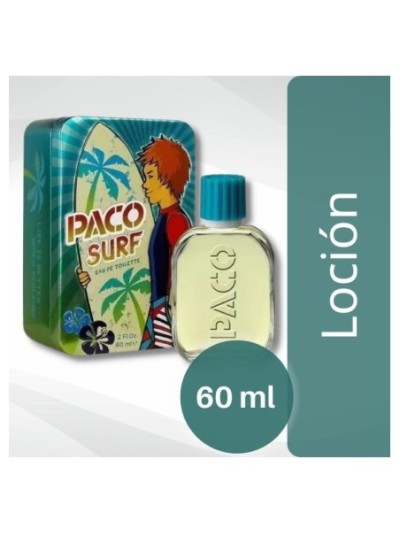 Comprar Colonia Paco Surf 60 ml Mayorista al Mejor Precio!