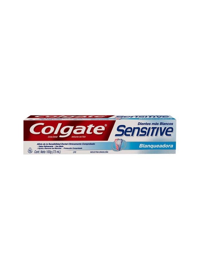 Comprar Crema Dental Colgate Sensitive Blanqueadora 100 gr Mayorista al Mejor Precio!