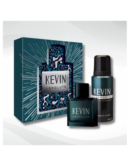 Estuche Kevin Absolute (Colonia 60 ml + Desodorante Aerosol 150 ml)