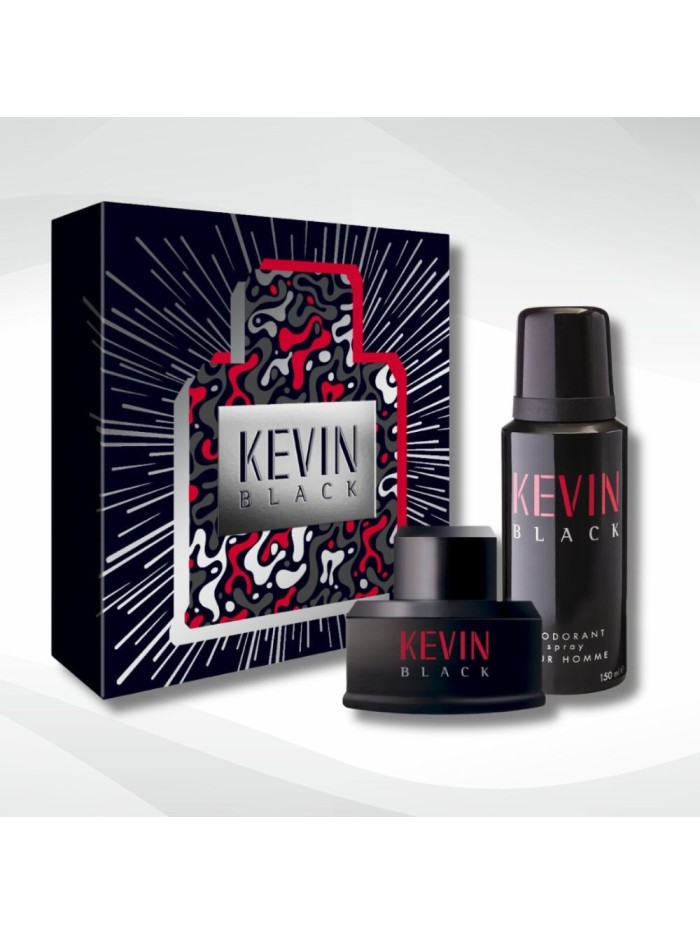 Estuche Kevin Black (Colonia 60 ml + Desodorante Aerosol 150 ml)