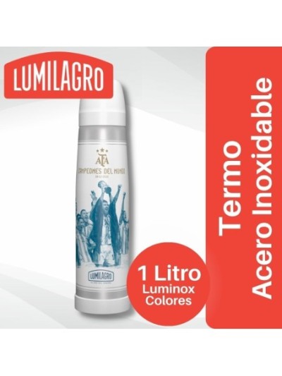 Comprar Termo Luminox Acero Inoxidable Selección Argentina Lumilagro Mayorista al Mejor Precio!