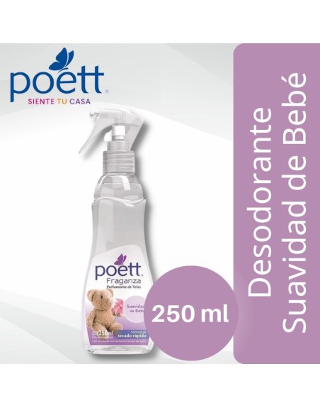 Comprar Poett Perfume Telas Suavidad de Bebe 250 ml Mayorista al Mejor Precio!