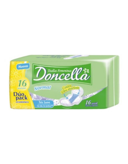 Comprar Doncella Toalla Pocket Con Alas c/D x 16U. Mayorista al Mejor Precio!