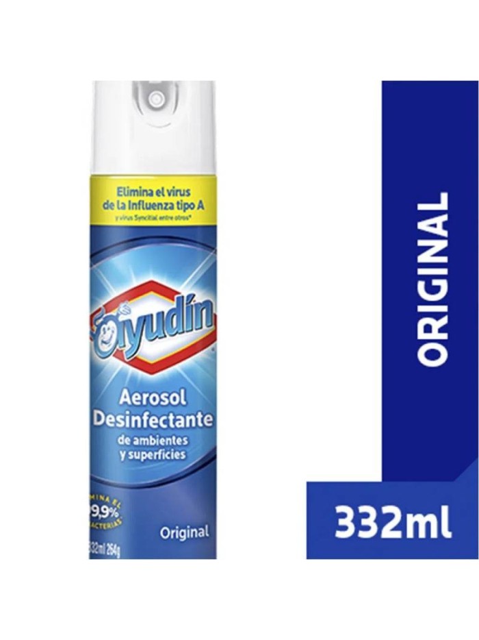 Comprar Ayudin Desinfectante Aerosol Original 332 cc Mayorista al Mejor Precio!