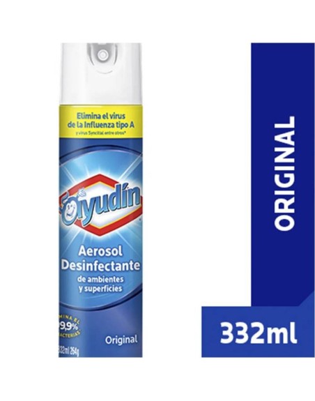 Comprar Ayudin Desinfectante Aerosol Original 332 cc Mayorista al Mejor Precio!