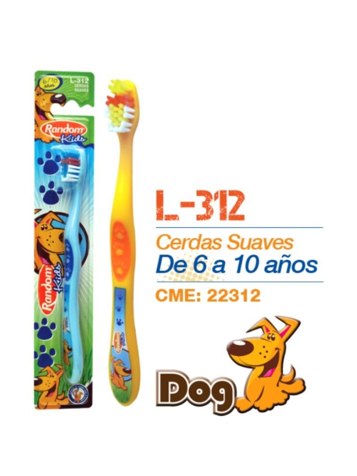 Cepillo dental Random Kids Scooby L312