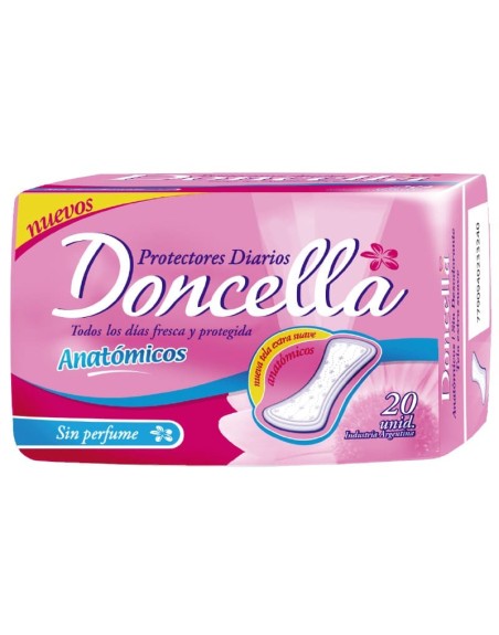 Comprar Doncella Protectores Diarios Sin Desoderante x 20 ud (23324) Mayorista al Mejor Precio!