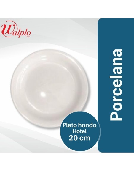 Comprar Plato Hondo Hotel 20 cm A.ANG. Mayorista al Mejor Precio!