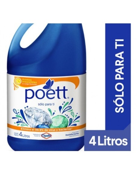 Comprar Poett Liquido Solo Para Ti 4000 ml Mayorista al Mejor Precio!