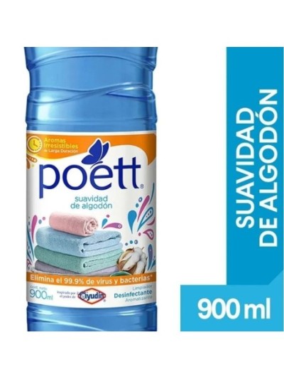 Comprar Poett Liquido Suavidad de Algodon 900 ml Mayorista al Mejor Precio!