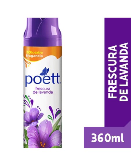 Comprar Poett Aerosol Lavanda 360 ml Mayorista al Mejor Precio!