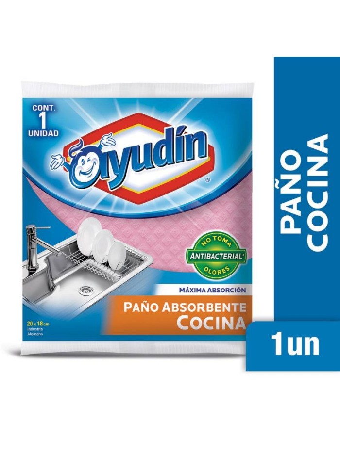 Comprar Ayudin Paño Esponja Absorbente Cocina  1 ud Mayorista al Mejor Precio!