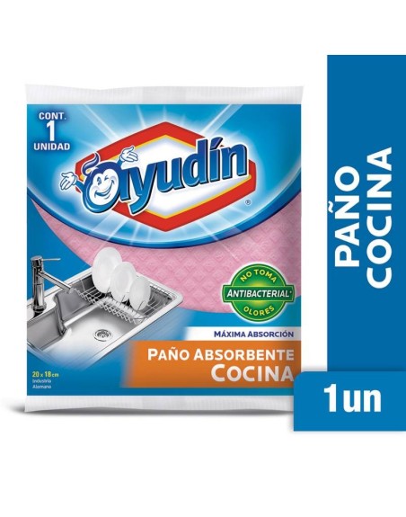 Comprar Ayudin Paño Esponja Absorbente Cocina  1 ud Mayorista al Mejor Precio!