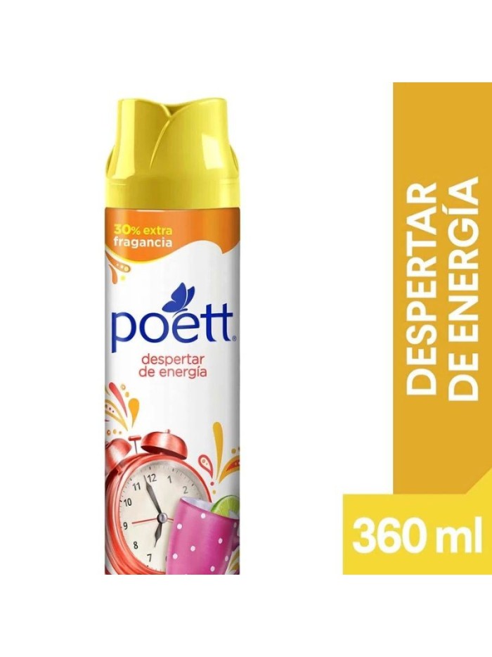 Comprar Poett Aerosol Despertar de Energia 360 cc Mayorista al Mejor Precio!