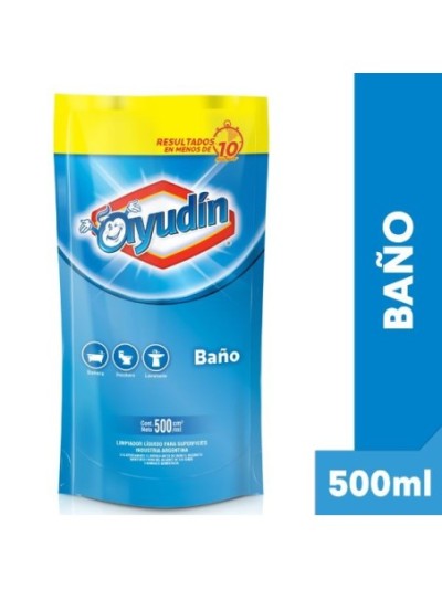 Comprar Ayudin Baño Doy Pack 500 ml Repuesto Mayorista al Mejor Precio!