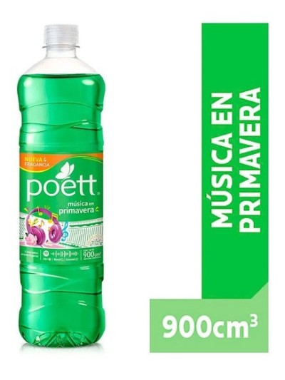 Comprar Poett Liquido Musica en Primavera 900 ml Mayorista al Mejor Precio!