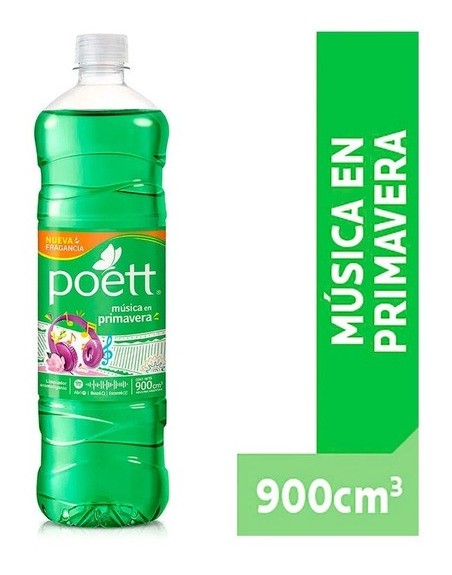 Comprar Poett Liquido Musica en Primavera 900 ml Mayorista al Mejor Precio!