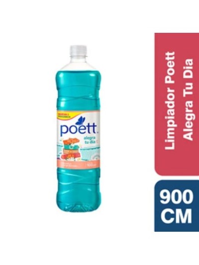 Comprar Poett Liquido Desinfectante Alegra Tu Dia 900 ml Mayorista al Mejor Precio!