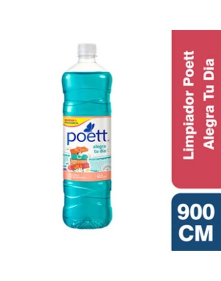 Comprar Poett Liquido Desinfectante Alegra Tu Dia 900 ml Mayorista al Mejor Precio!