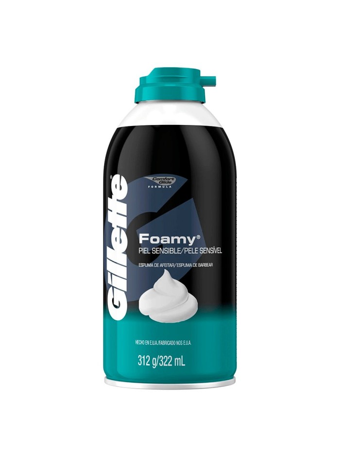 Comprar Espuma Foamy Piel Sensible x 311 gr Gillette Mayorista al Mejor Precio!