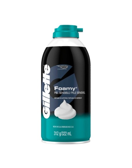 Comprar Espuma Foamy Piel Sensible x 311 gr Gillette Mayorista al Mejor Precio!