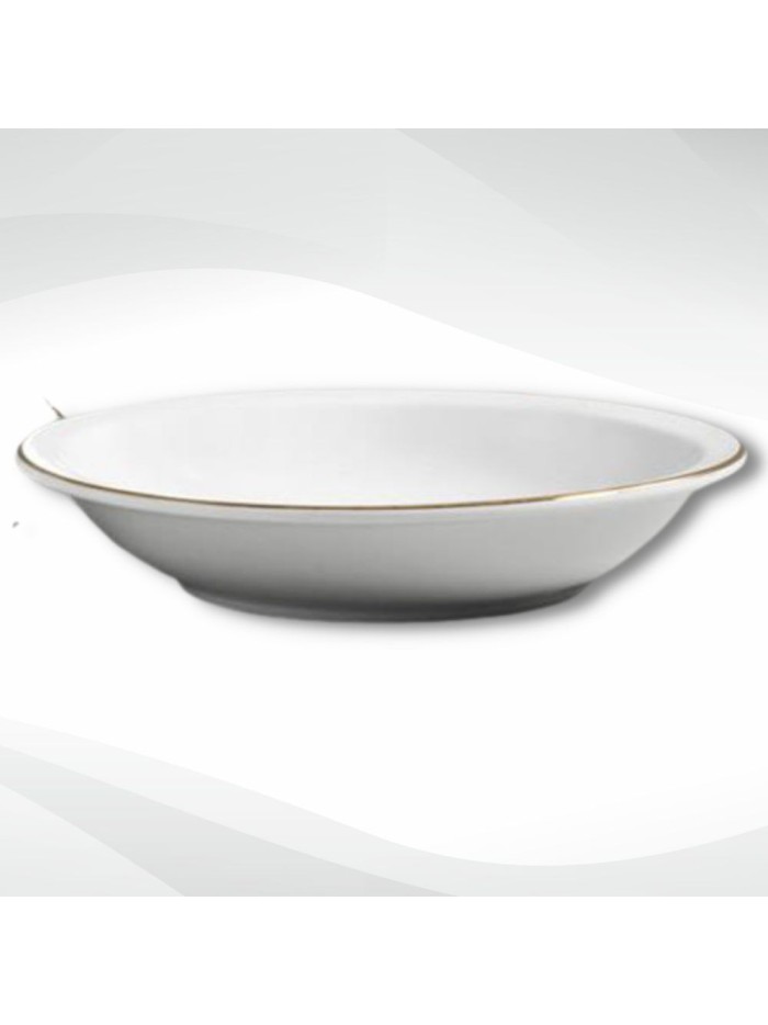 Tsuji Porcelana Blanca Oro 499 Plato Hondo 20 cm