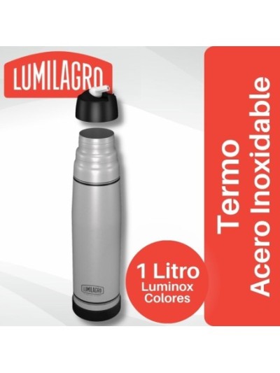 Comprar Termo Luminox Acero Inoxidable Lumilagro Mayorista al Mejor Precio!