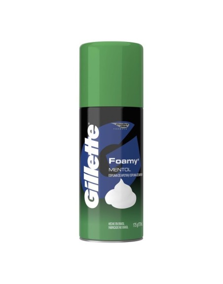 Comprar Espuma Foamy Mentol x 175 gr Gillette Mayorista al Mejor Precio!