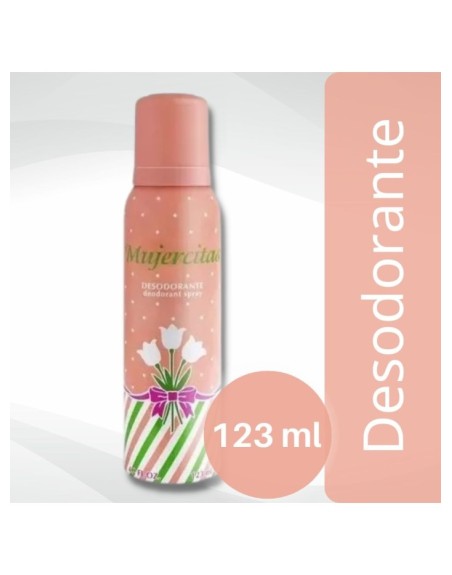 Comprar Desodorante Mujercitas 123 ml Mayorista al Mejor Precio!