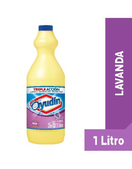 Comprar Ayudin Triple Poder Lavanda 1 Lt Mayorista al Mejor Precio!