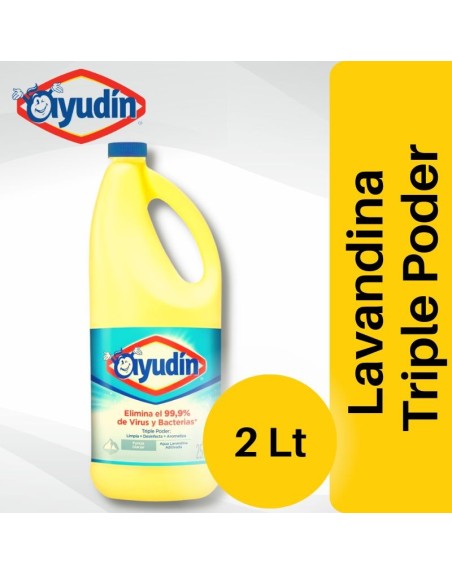 Comprar Ayudin Triple Poder Glaciar 2 LT Mayorista al Mejor Precio!