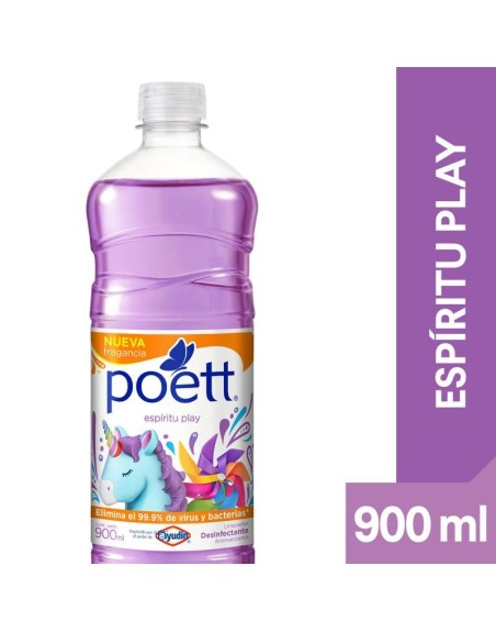 Comprar Poett Liquido Espiritu Play 900 ml Mayorista al Mejor Precio!