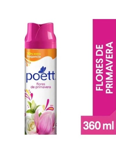 Comprar Poett Aerosol Flores de Primavera 360 ml Mayorista al Mejor Precio!