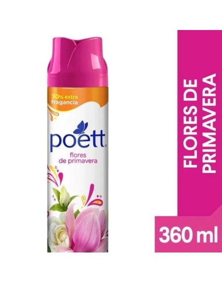 Comprar Poett Aerosol Flores de Primavera 360 ml Mayorista al Mejor Precio!