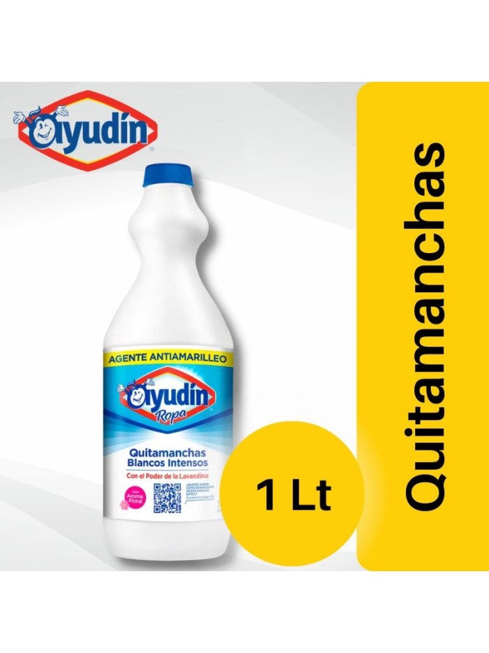 Comprar Ayudin Ropa Quitamanchas Blancos Intensos 1 Lt Mayorista al Mejor Precio!