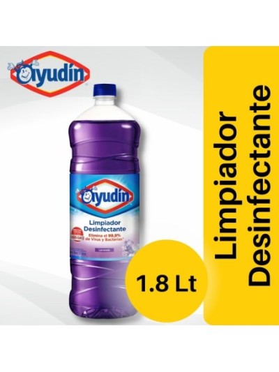 Comprar Ayudin Liquido Desinfectante Lavanda 1800 ml Mayorista al Mejor Precio!